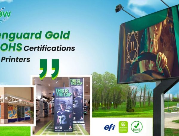Greenguard Gold and ROHS Certifications for EFI Printers