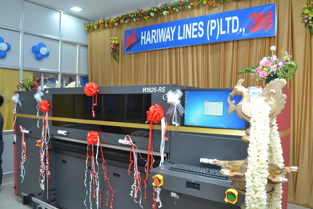 Hariway Lines upgrades to Digital UV Inkjet Efi-H1625RS for Traffic Signs