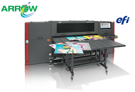 Arrow Digital Installs EFI H1625 LED UV Hybrid Printer At Jayna Packaging, Mumbai.